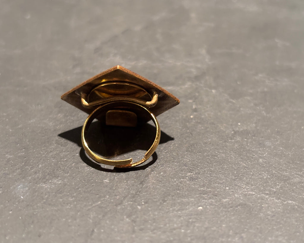 Bague en émaux Arts Deco - blissparis