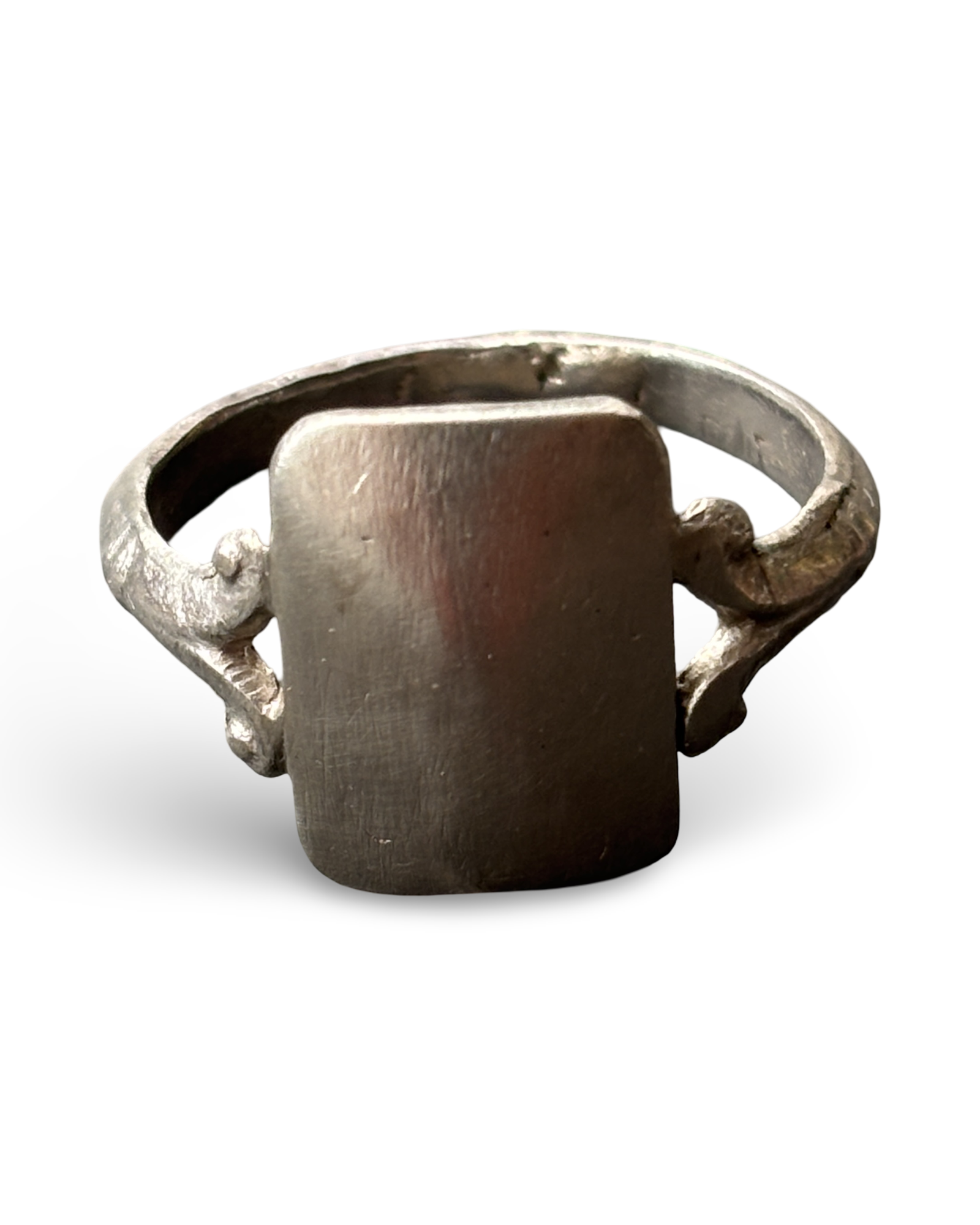 Bague en métal argenté - blissparis