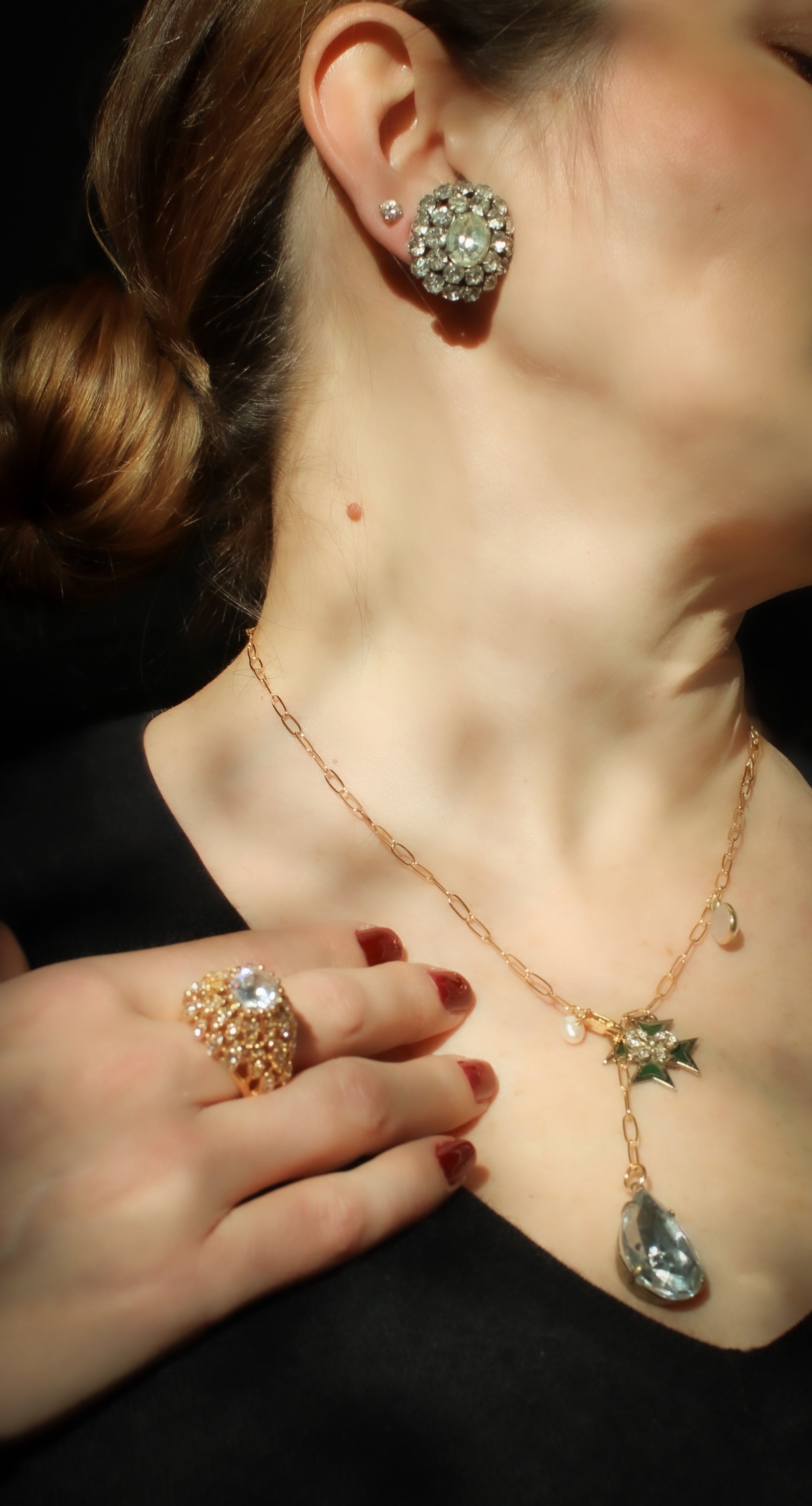 Clips en strass
