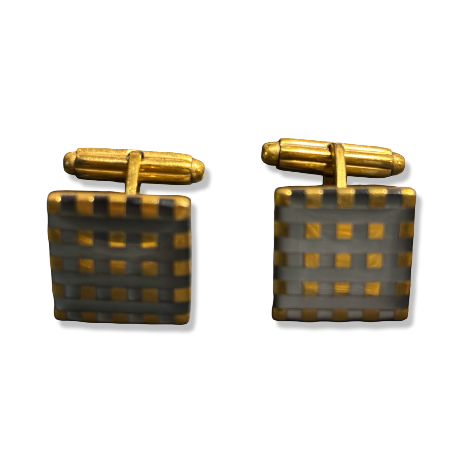 Boutons de manchettes années 70