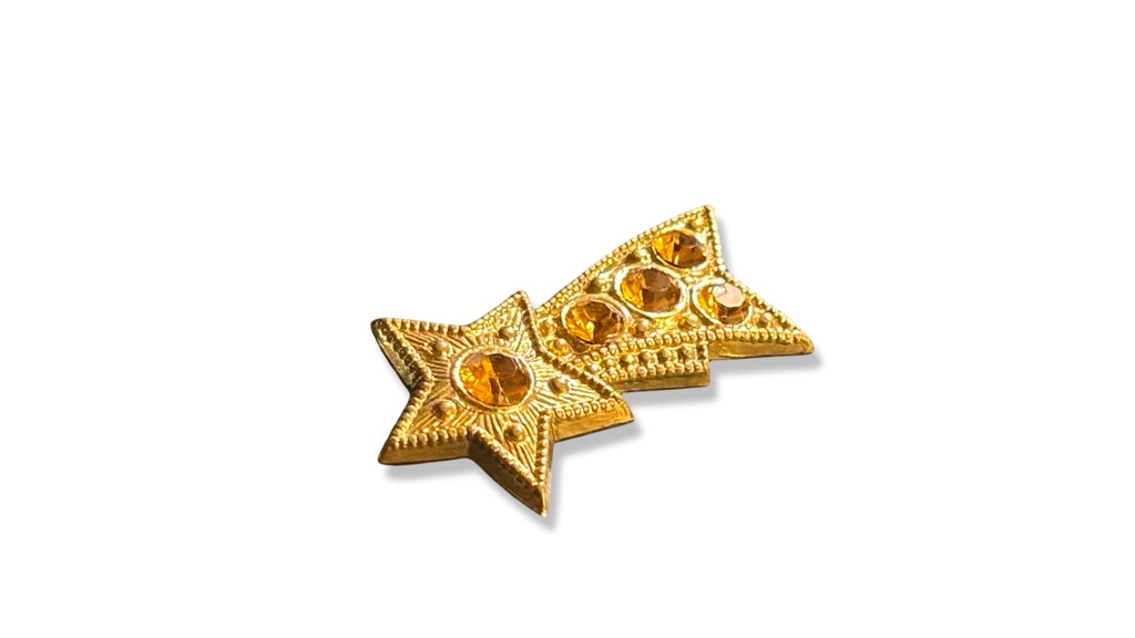 Broche étoilée