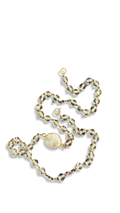 Collier chapelet transparent et Pierre de lune