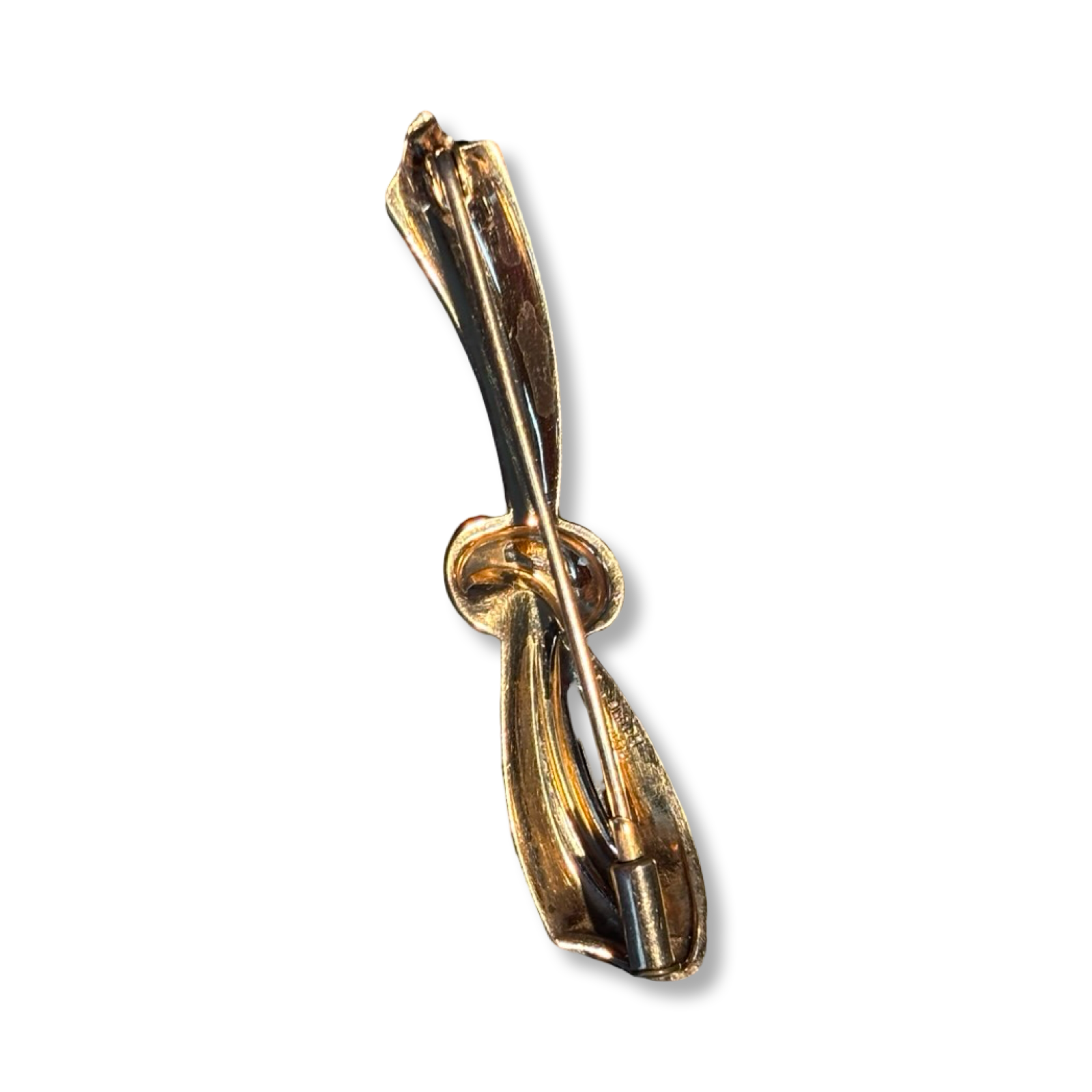 Broche en noeud années 50