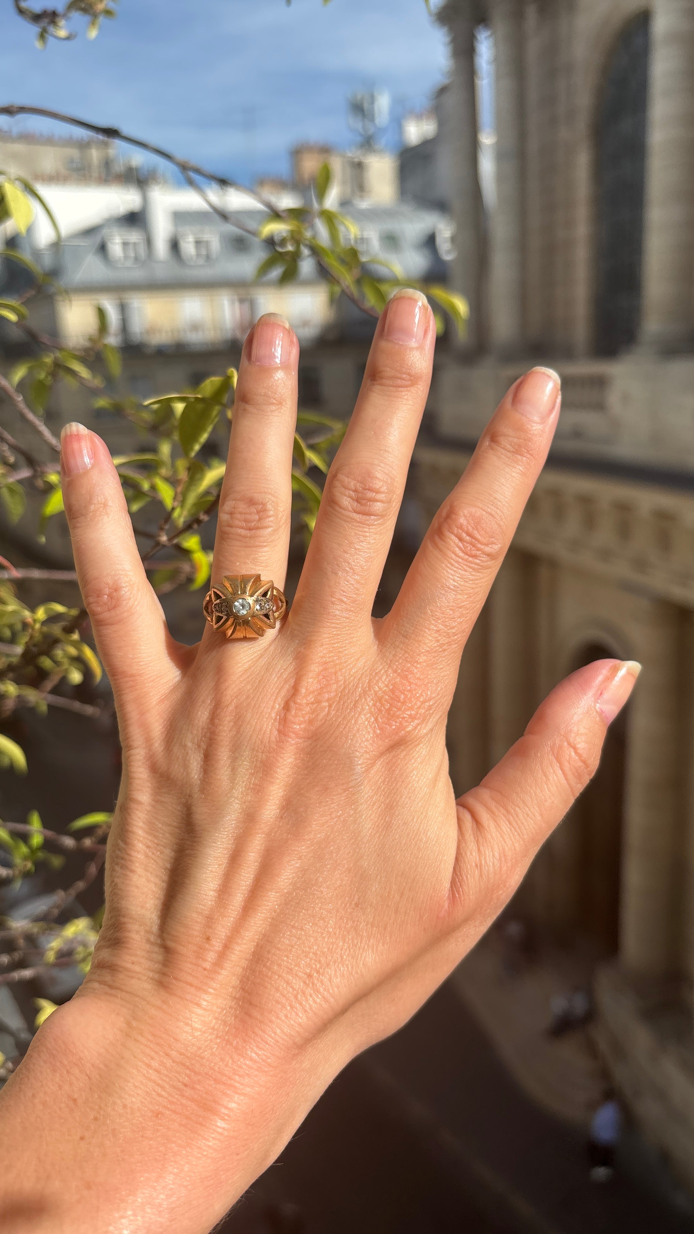 Bague Art Deco années 20