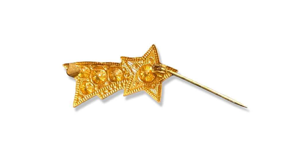 Broche étoilée