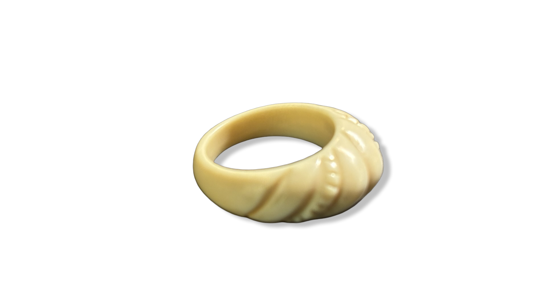 Bague en os