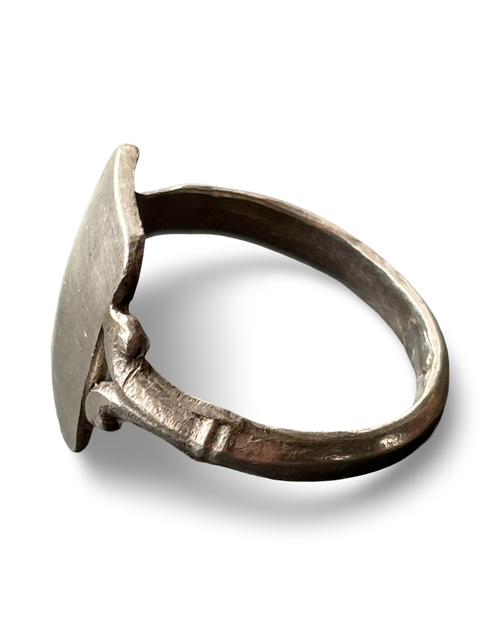 Bague en métal argenté - blissparis