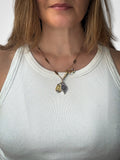 Filigree necklace, Saint Mary and Amethysts