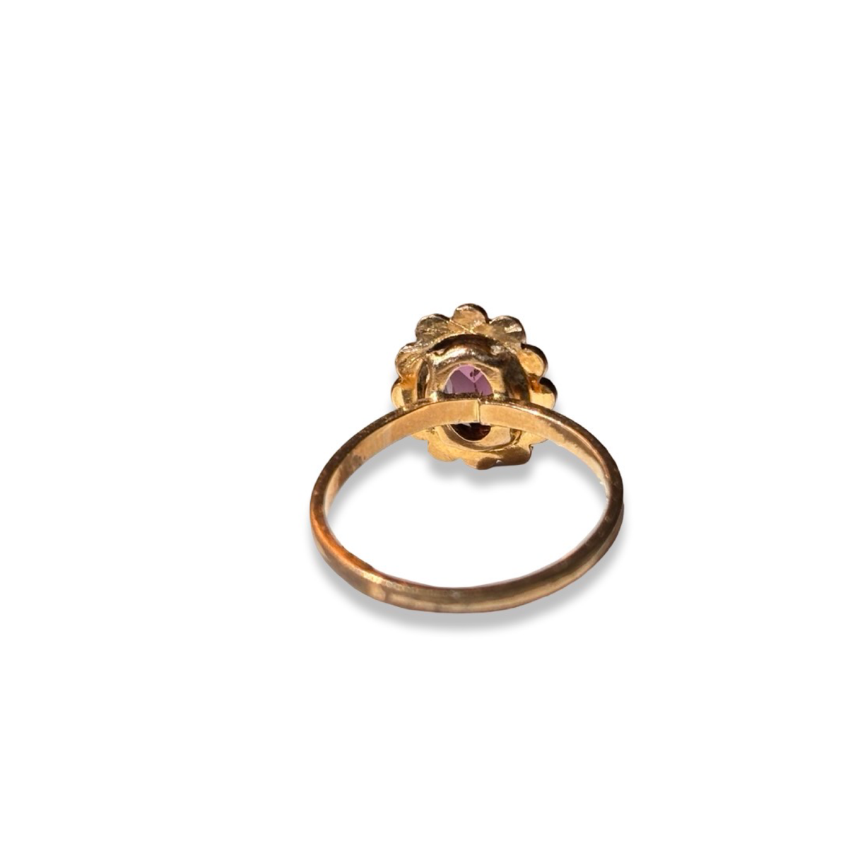 Bague améthyste années 60