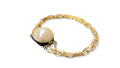 Bracelet 3 rangs et fermoir ancien