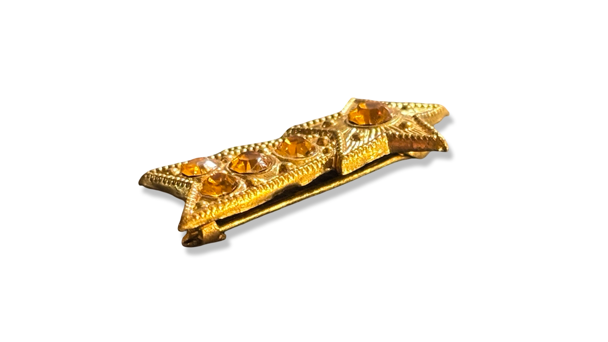 Broche étoilée