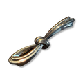 Broche en noeud années 50