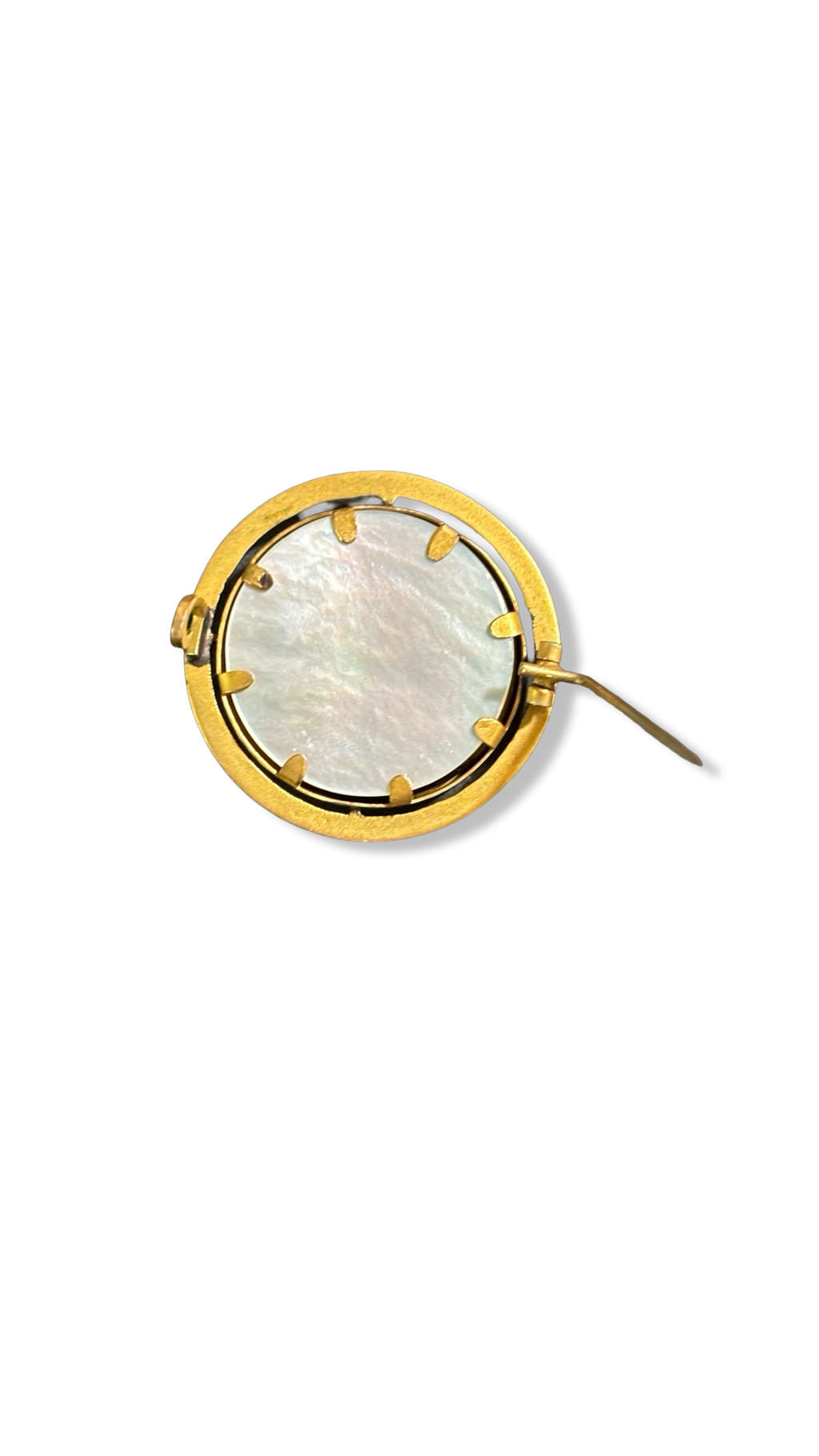 Broche portrait 1900