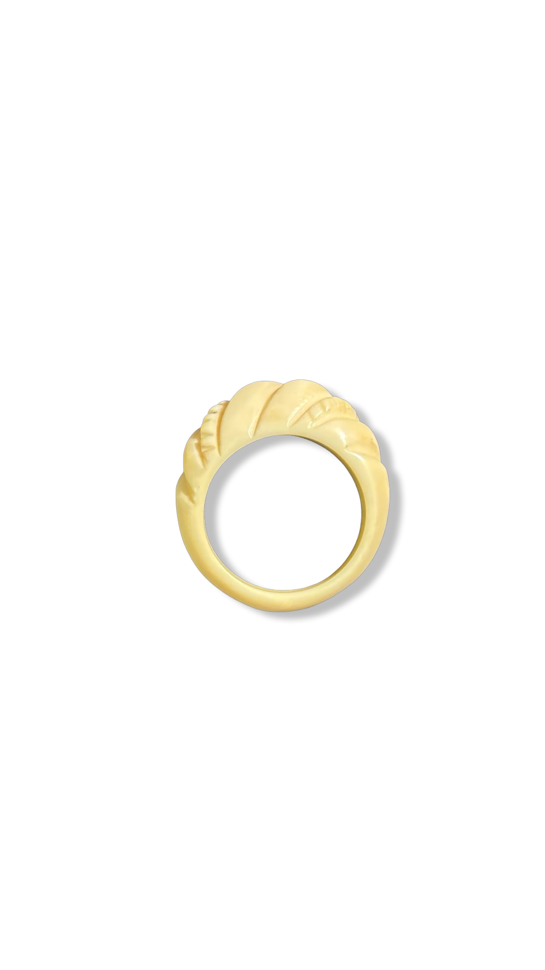 Bague en os