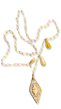 Collier lasso et Camée Art Deco
