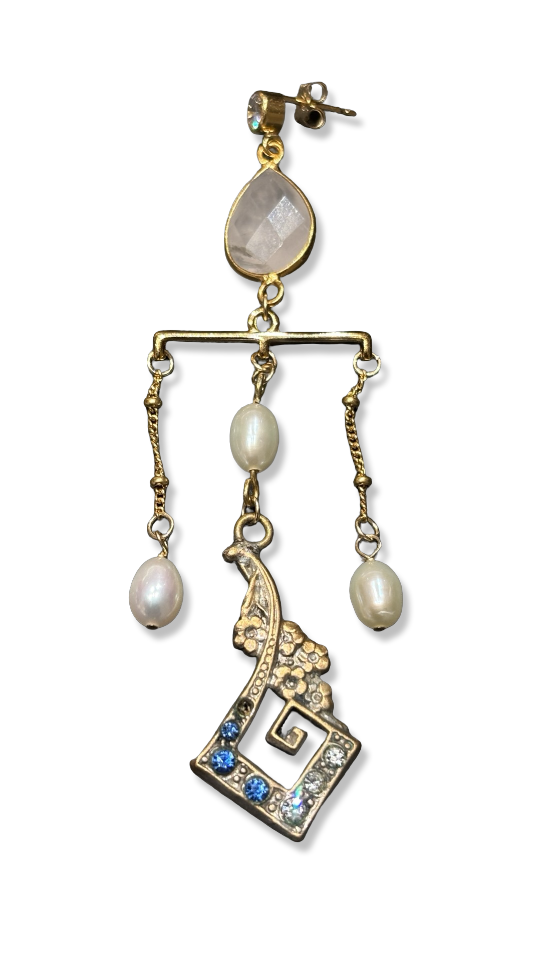 Pendants chandeliers , motif Art Deco