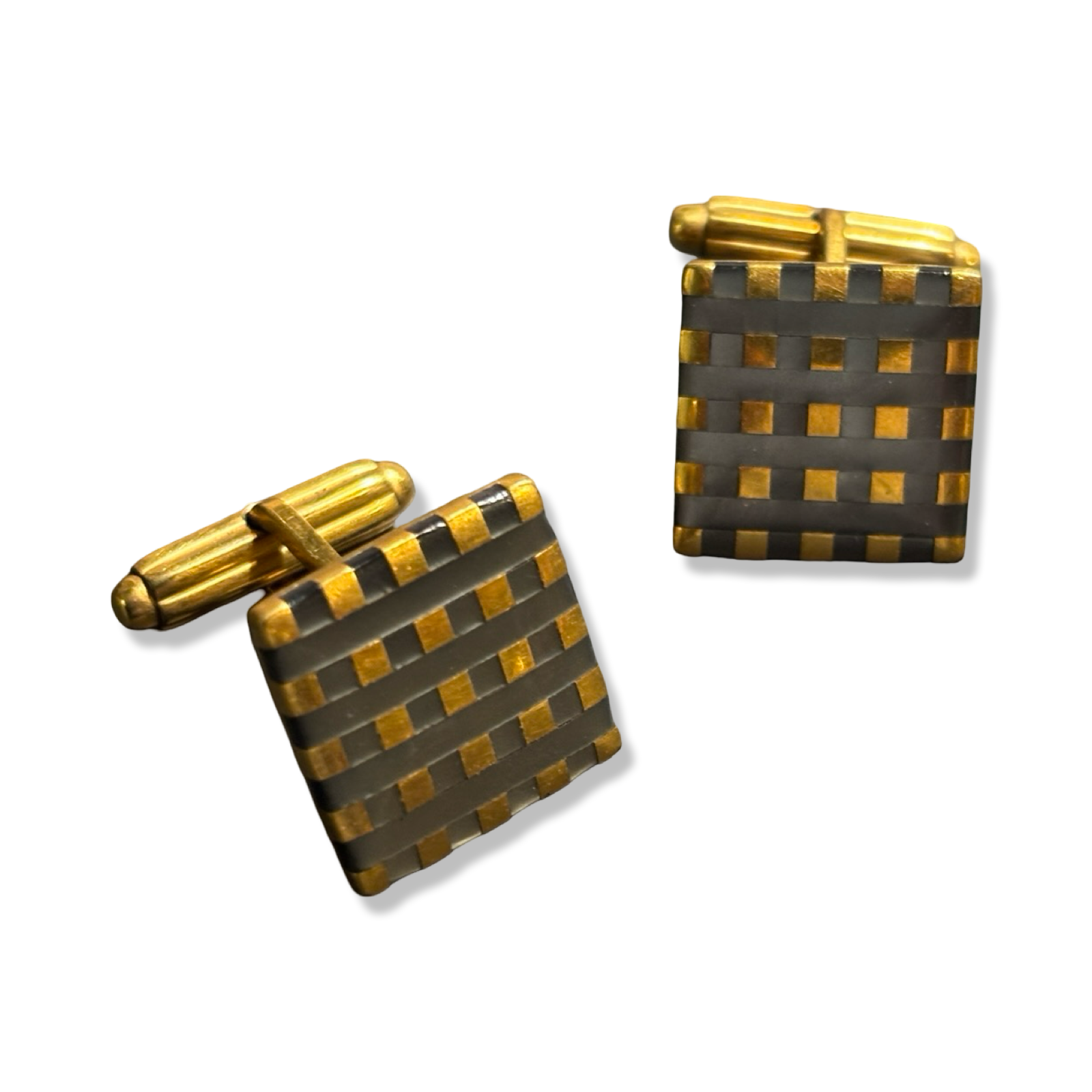 Boutons de manchettes années 70