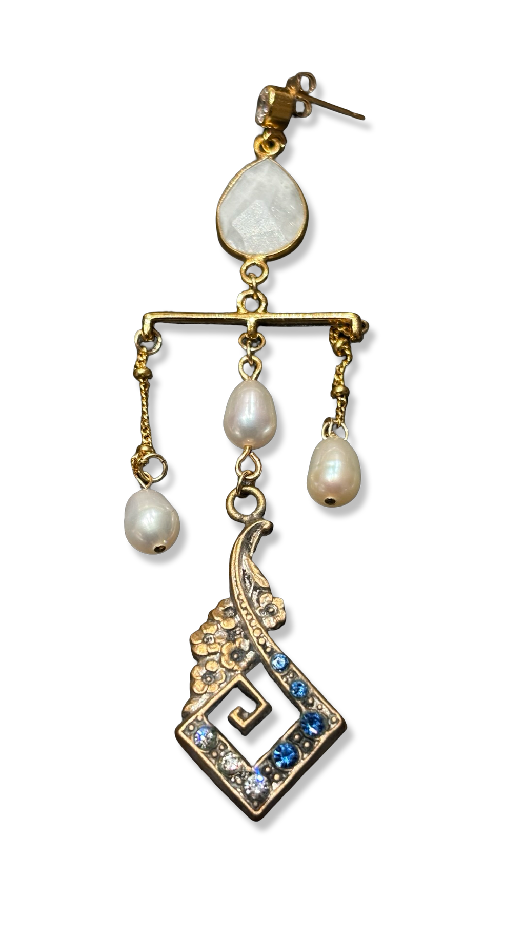 Pendants chandeliers , motif Art Deco