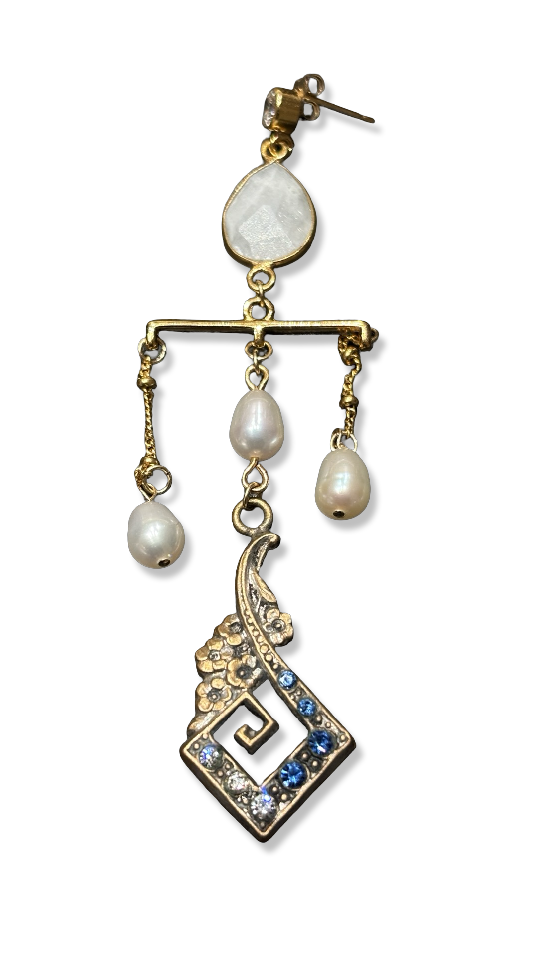 Pendants chandeliers , motif Art Deco
