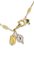 Collier filigrane, Sainte Marie et Améthystes